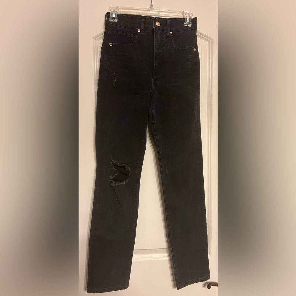 Slim high rise express pants